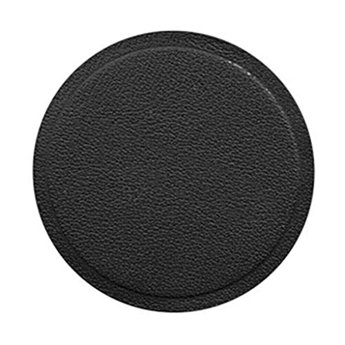 JAGTRADE Universal Wear Resistant PU Leather Car Phone Holder Magnetic Disk Metal Plate Stand Tablets Back Sticker Accessories, 4cm