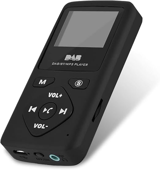 RicherR MP3 Player,Portable DAB/DAB+ Pocket Digital Radio Receiver