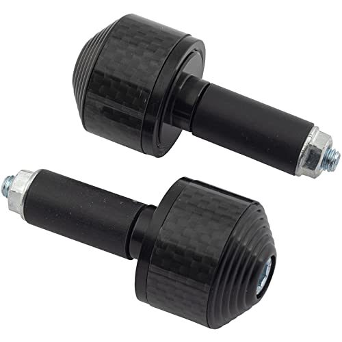 Set Bilancieri Contrappesi Stabilizzatori Manubrio Moto Scooter Alluminio Nero