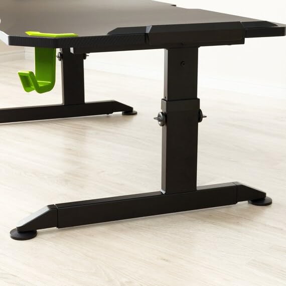 Amazon.co.jp: ニトリ ゲーミング ローデスク GM004 ブラック/グリーン