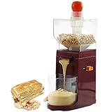 Peanut Butter Grinder Machine ， Commercial-Grade Electric Nut Butter Maker & Grinder - 500mL Large Capacity for Almonds, Cashews, Seeds ，Non-Slip Base & Easy-Clean Design