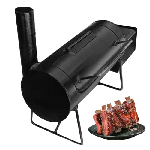 Barbacoa de carbón, parrilla al aire libre ligera - Equipo de barbacoa para balcón, terraza, camping, picnic, autocaravana y playa
