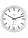 Produktbild Dugena Wanduhr, Funkuhrwerk, Metallgehäuse, ø 30,5 cm, inklusive Batterie (Indexe)