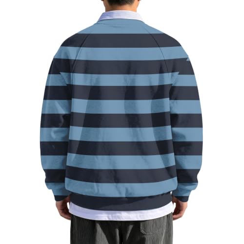 Best Mens Rugby Shirts Long Sleeve Striped Polo Sweatshirt Guide - Image 3