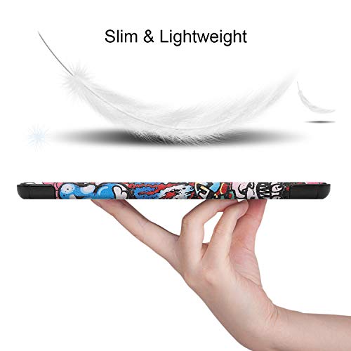 Lobwerk Case for Huawei MatePad T8 8.0 Inch Smart Cover Case with Stand Function and Auto Sleep/Wake Function - Image 2