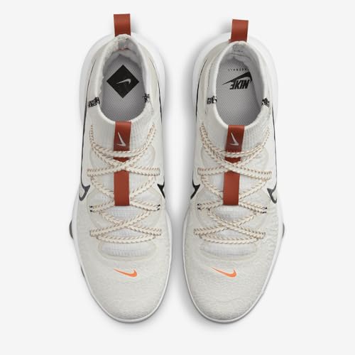 Nike Alpha Huarache NXT MCS Baseball Cleats (FZ8650-100, Summit White/Phantom/Hemp/Royal Pulse)4