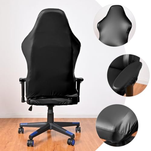 Housse pour Chaise Gaming en PU et Polyester pour Salon et Salle de Jeux