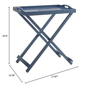 Convenience Concepts Designs2Go Tray Table Blue
