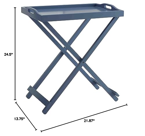 Convenience-Concepts-Designs2Go-Tray-Table-Blue Convenience Concepts Designs2Go Tray Table Blue