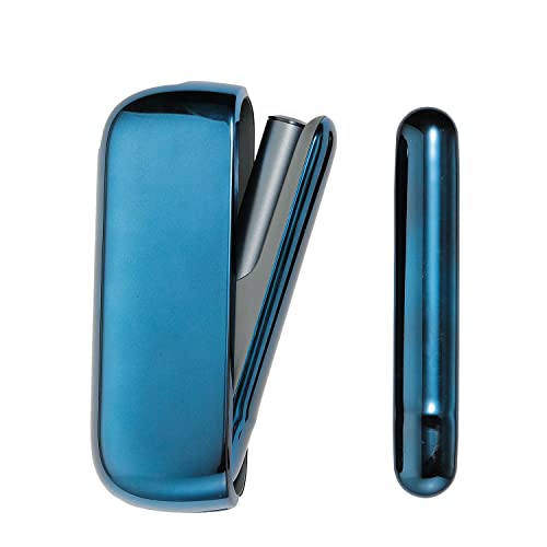 Sonile 対応 ILUMAに使用できるベーシッ電気鍍金ケース+ドアカバー セットに適用しますキャップルチドアカバー (ブルー)