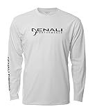 Denali Performance Fishing Men’s Teaser UPF 50+ ProtectUV Mega Solar White