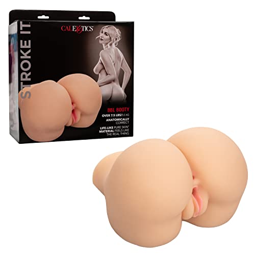 CalExotics Stroke It™ BBL Booty Life Size Adult Male Sex Toy Doll for Men- Ivory - SE-0913-55-3