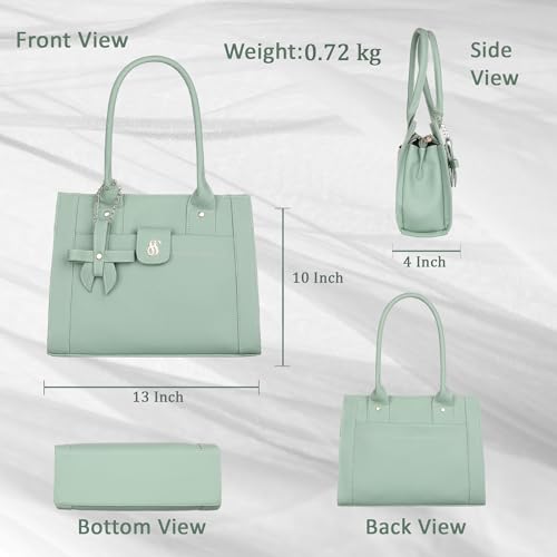 Image of Fostelo Women's Ocean Side Satchel Tote Handbag for Women | Ladies Purse | Stylish Shoulder Bag | Gift For Women