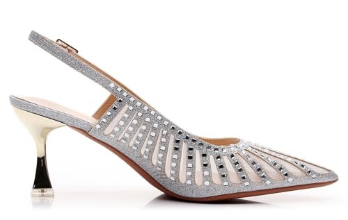 VenusCelia Women's Graceful Lady Slingback Pump Shoe3