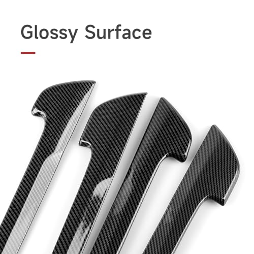 Image of Car Inner Door Strips Decals for Honda CR-V 2017 2018 2019 2020 2021 2022 Accessories CRV ABS Carbon Fiber Interior Stickers