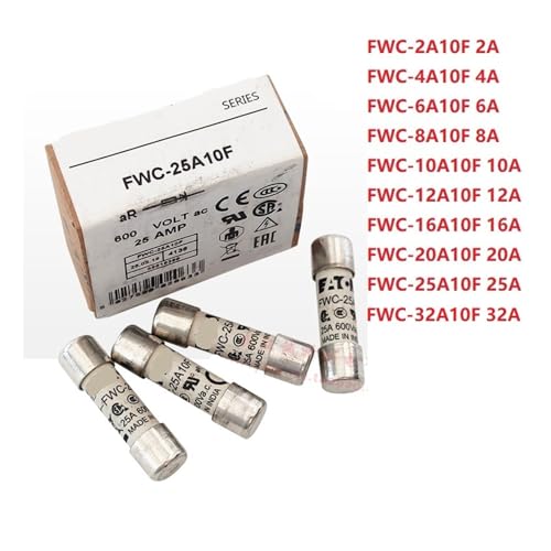 Fusible FWC-32A10F de 32A 600V cylindrique 10x38mm pour protection électrique - 2
