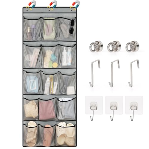 Over-the-Door Cruise Organizer with Pockets and Hooks