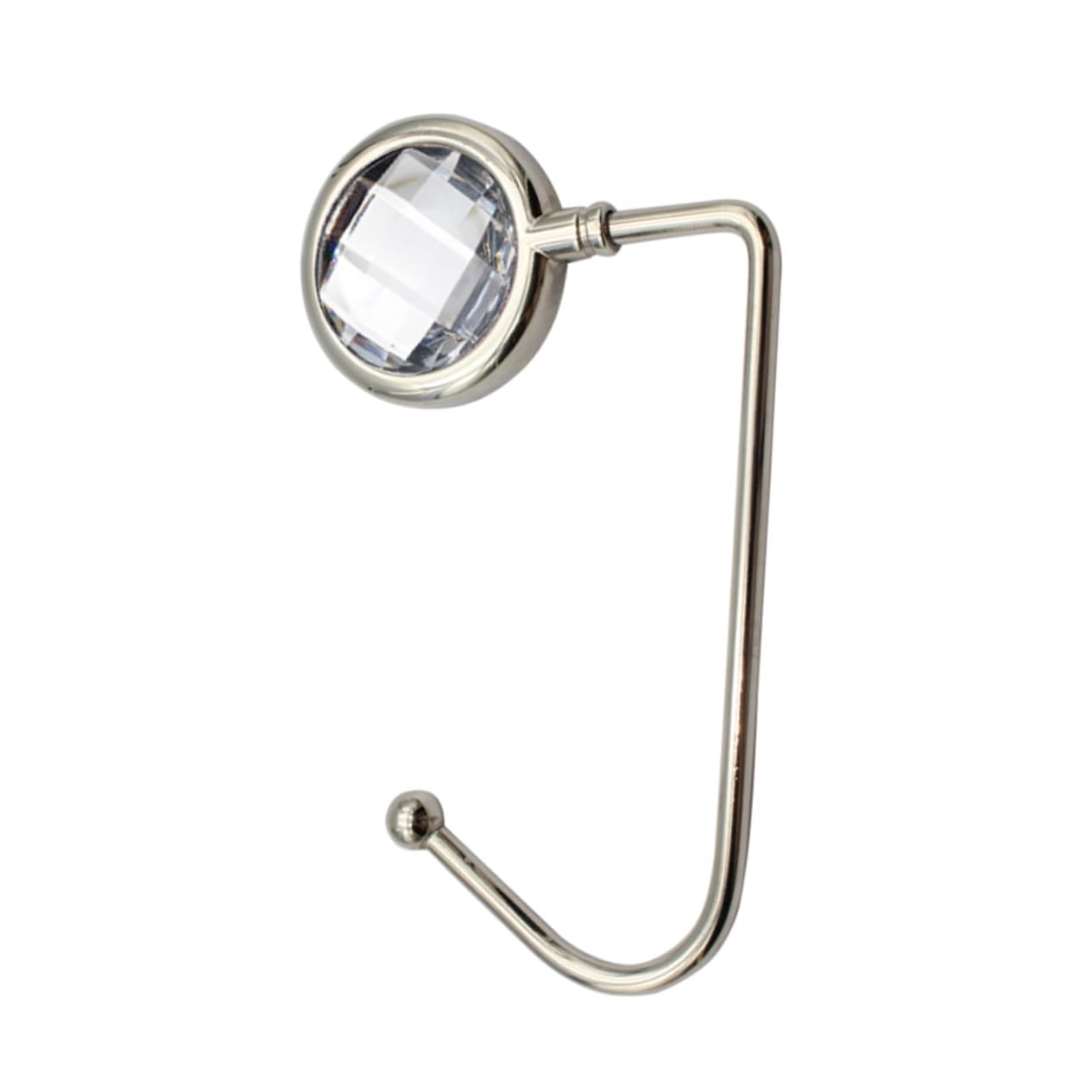 WOFASHPURET Handbag Hooks Set of 2 Alloy Hooks for Table Non-Slip Pad for Purses Backpacks Schoolbags Keep Your Belongings Clean