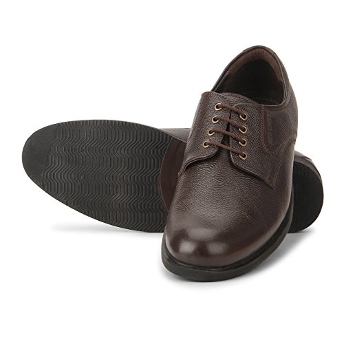 Image of Red Chief Genuine Leather Formal Derby Shoes for Men | Elegant & Comfortable Office Wear | RC3501