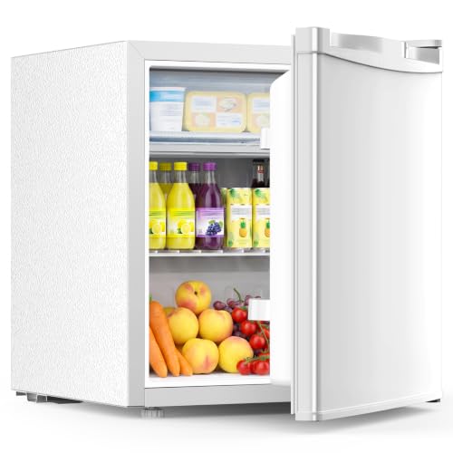Image of COWSAR 1.3 Cu.Ft Mini Fridge, Reversible Single Door Compact Refrigerator