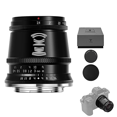 TTArtisan 17mm F1.4 APS-C Objektiv mit manuellem Fokus, kompatibel 