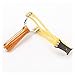 Card Ball Slingshot Puissant Alliage d'aluminium Camouflage Catapulfiage Accessoires de Chasse en Plein air Catapul (Color : Wood)
