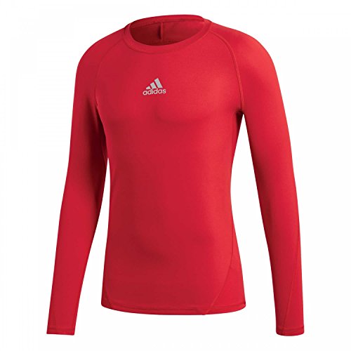 adidas Kinder Alphaskin langærmet Funktions Shirt, Power Red, 18-23 EU