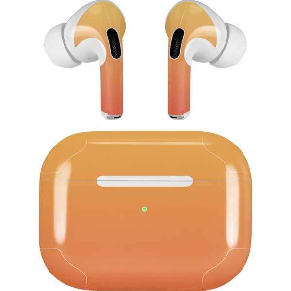 Skinit Decal Audio Skin Compatible with AirPods Pro 2nd Gen - Orange Ombre Design