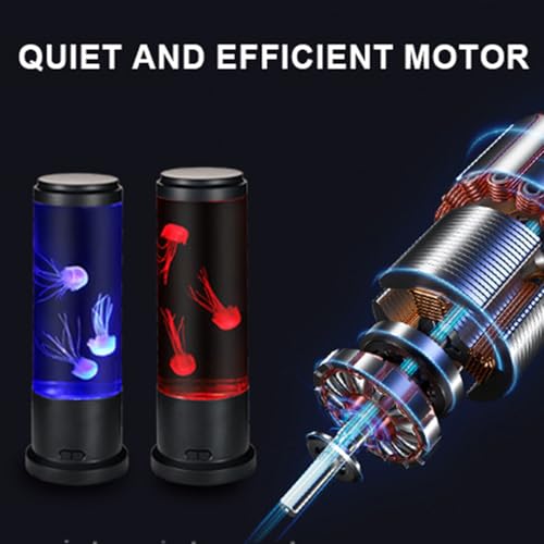 Luces Medusa con 7 cambios de color y luz de acuario de ambiente para mesita de noche 4
