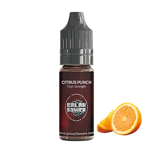 Saborizante de ponche cítrico - Saborizante alimentario de alta potencia - Más de 230 sabores - Botella de 10 ml.