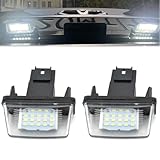 Ces tous nouveaux feux de plaque d'immatriculation LED super lumineux de 3 watts haute puissance sont au moins 3 fois plus lumineux que ceux d'usine et donneront à votre voiture une apparence moderne et luxueuse avec une sécurité améliorée la nuit.