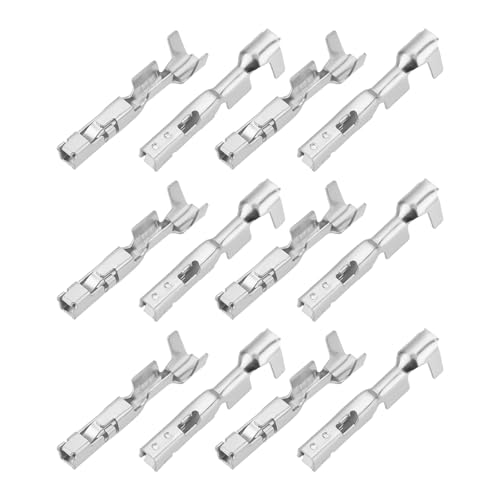 Briny River 100Pcs GT150 Series Female Terminals 22 to 20AWG Replacement Part 12191818 Suitable for Most Automotive Female Connectors