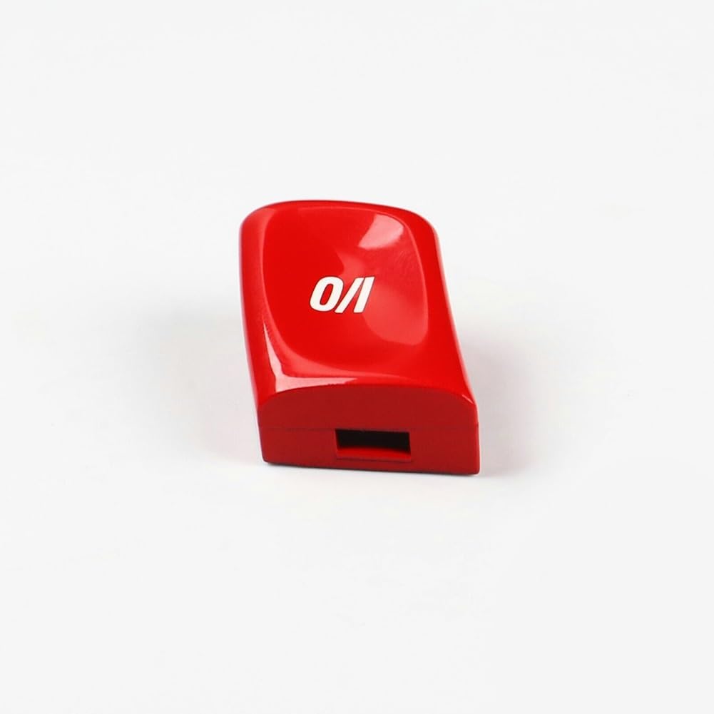 Bouton de commutation clé direction voiture ABS rouge E46 98-04 - 4