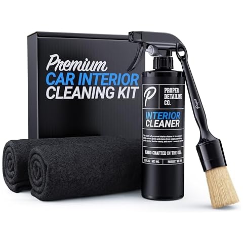 PROPER DETAILING CO. Car Detailing Kit Interior Cleaner Cover