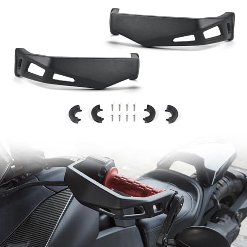 2020–0008 - Possible Front Wheel Loss - 2020 Can-Am Ryker Motorcycles 4 LUXEMOTO Handguards for Can Am Ryker, 2PCS Aluminum Hand Guard Handlebars Protectors Kits for Can Am Ryker 900, 600, Sport & Rally Edition All Models 2019-2024 Accessories (Replaces #219400998),Black