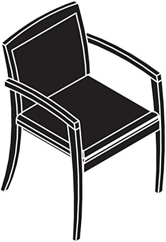 Verde Collection Upholstered Back Guest Chair