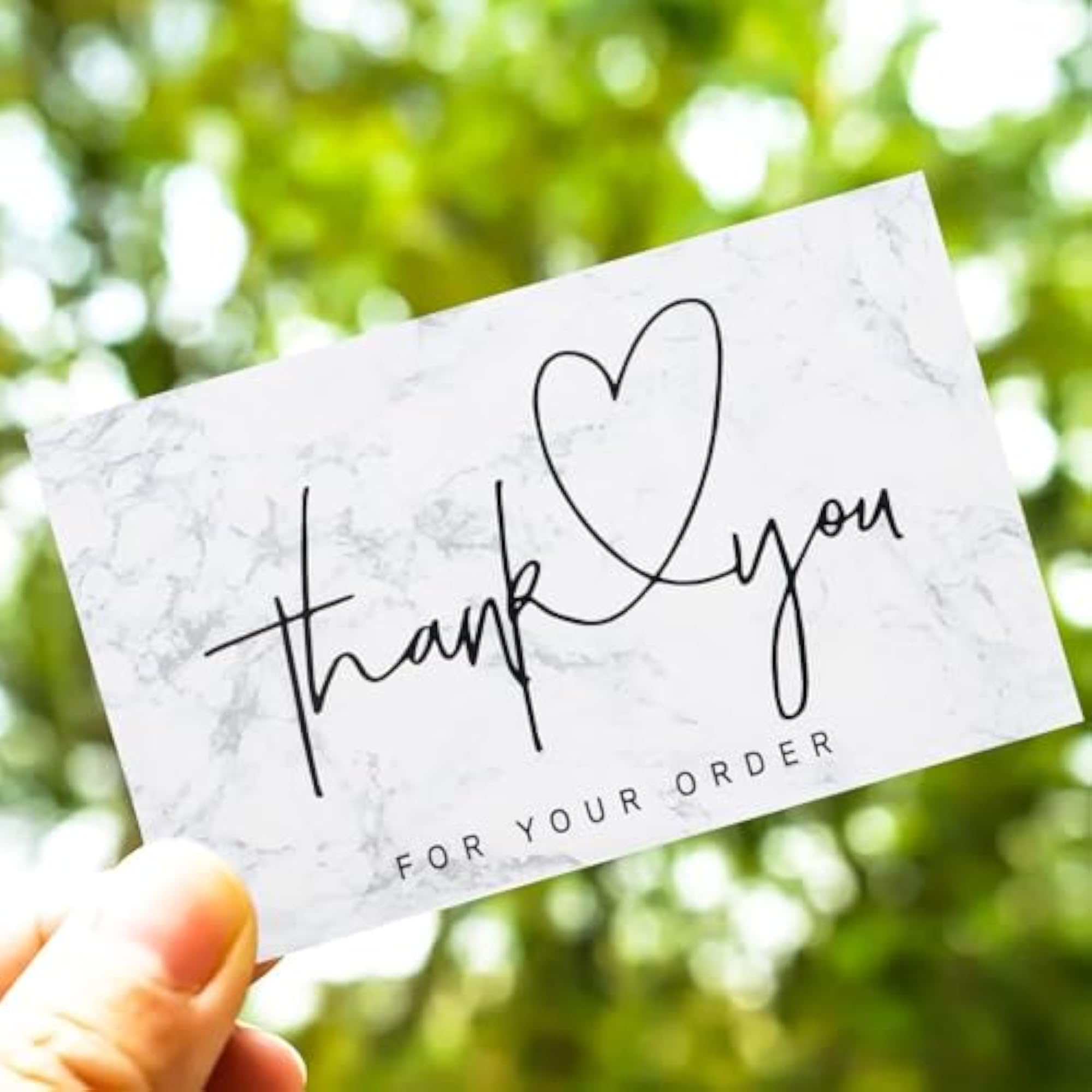 200 Pcs Thank You Cards for Appreciation