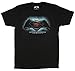 DC Comics Batman V Superman Dawn of Justice Movie Art Graphic T-Shirt - Medium