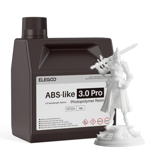 ELEGOO ABS-Like Resin 3.0 Pro, Resina de Fotopolímero para
