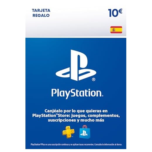 10€ PlayStation Store Tarjeta Regalo | PSN Cuenta española [Código por correo]