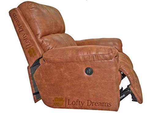 Image of Automatic Recliner Sofa 1 Seater - Luxurious Design, Plush Support, Durable Build, and 5-Year Warranty for Ultimate Comfort
