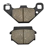 Motorcycle Rear Brake Pads Compatible With KSR KMX KX KLE ZR KLX GPZ KL KLR 125 200 250 400 500 650 GSXR50 GN125(Rear)