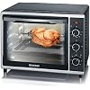Mini-Four Severin 30L Chaleur Tournante - Avec Tournebroche - Noir/Inox