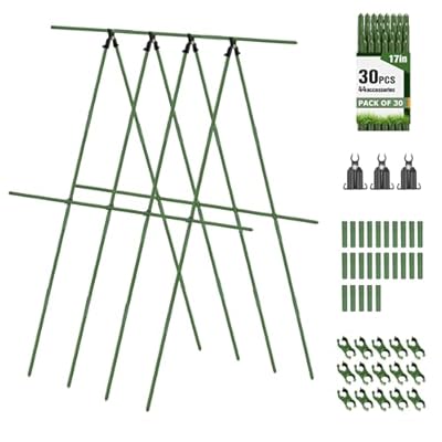 Joyhalo 30 Pack 17 in Modular Garden Trellis Ki...