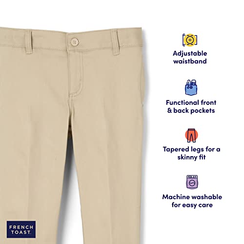 French Toast Women's Slim Fit Stretch Twill Pant3