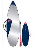 MADNESS Boardbag PE 6.4 Shortboard Blau Rot