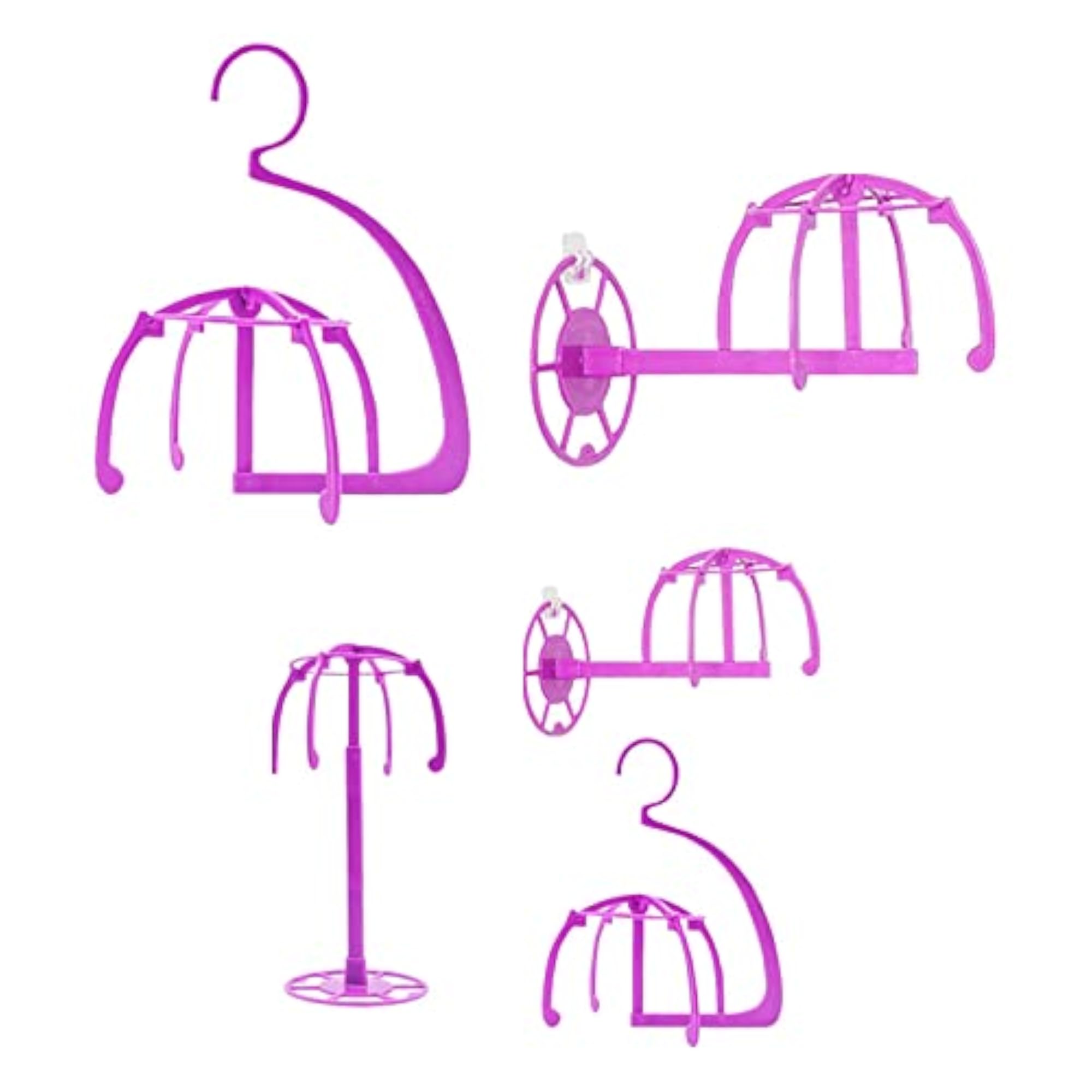 Wig Stand for Women, Foldable Wig Holder