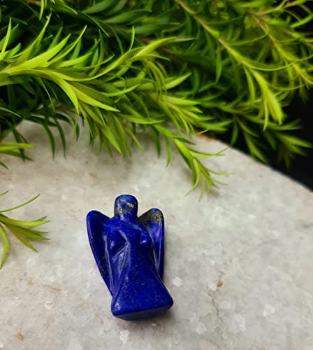 The Healing Store Lapis Lazuli Crystal Angel | Lab Certified