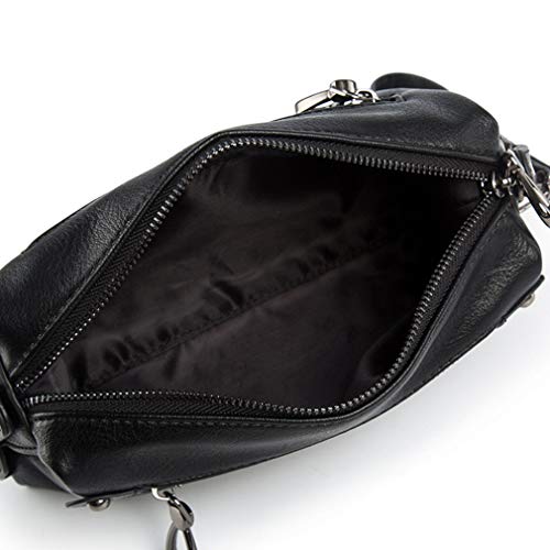 Hebetag PU Leather Soft Clutch Purse Long Wallet for Men Wristlet Organizer Pack Phone Wrist Bag Travel Business Handbag Black