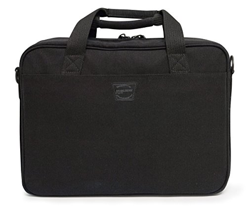 Mobile Edge Canvas Briefcase Compatible with 16” PC and 17” MacBook,4